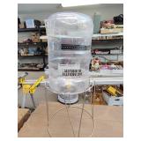 Plastic large bottle with stand