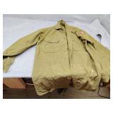 15.5x 33 military shirt some damage