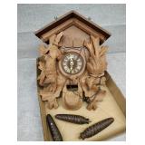 Cuckoo clock three weights