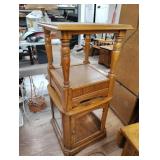 Two glass top end tables do not match see below