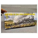John Deere HO scale steam locomotive and tender