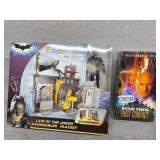 Batman playset and Star Trek sealed VHS