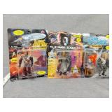 Three Star Trek figures