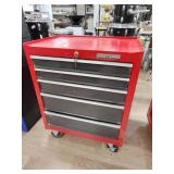 Five drawer rolling Craftsman toolbox 33x27x18