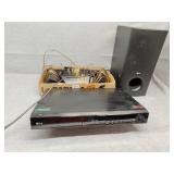 LG DVD player surround sound smoke smell