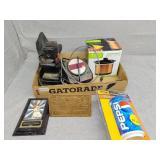 Mini crock-Pot, shaq item, tools
