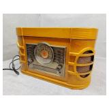 Cassette, radio, CD and record player