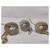 Three Marine corps pocket watches