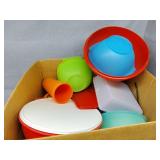 Kitchen plastic some are Tupperware