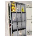 Tackle box just a few items 8.5 X15X 8