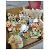 My blushing bunnies decor