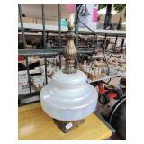 Glass bottom lamp