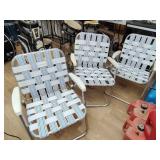 Three folding chairs seem pretty good