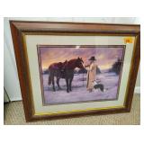 Cowboy print 28x33 no ship