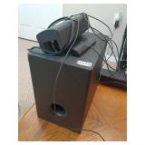 Subwoofer and sound bar has remote
