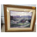 Farmers print 24x27 no ship