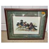 Duck print 28x33.5 national Turkey no ship