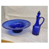 Cobalt blue glass