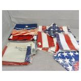 12 American flags and more