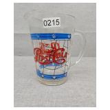 Glass Pepsi-Cola pitcher