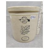 Western 2 gallon crock couple cracks