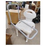 shower seat and bed rail