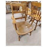 Old wood rocker chair