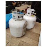 Two empty propane tanks no ship