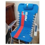 Pepsi sand beach chair