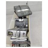 Vintage police scanners may not have chords