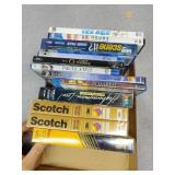 DVDs, VHS tapes