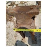 Large anvil on stand