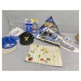 Bo Jackson figure, sports hats, banners more
