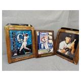 Ken Griffey jr and Cal ripken sports plaques