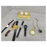 Watches and clock
