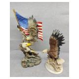 Bald eagle displays
