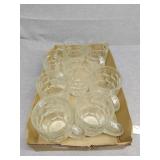 8 Glass mugs