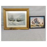 Native American and bison prints no shipping
