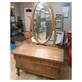 Antique dresser 28x42x20 mirror adds 41