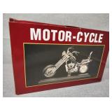 Motorcycle clock decor
