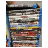 DVDs mostly Blu-ray