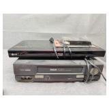 DVD player and VHS