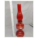 Red kerosene lamp no ship