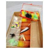 Fishing tackle maybe some fly fishing