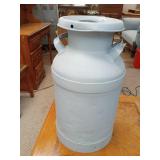 Milk can does have rust holes on the bottom