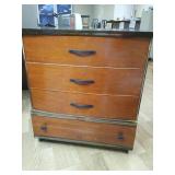 Four drawer refurbished dresser