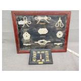 Knot display shadow box