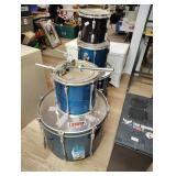 Tama band drums  five total one has broken top