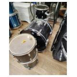Six piece drum set Remo