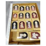 Precious moments Christmas tree ornaments